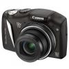 Aparat foto digital Canon PowerShot SX130 IS Black + CADOU: Incarcator + acumulatori, card 2 GB, geanta Caselogic