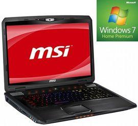 Laptop Notebook MSI GT780R-081NL i7 2630QM 1.5TB 8GB GTX560M 1.5GB WIN7