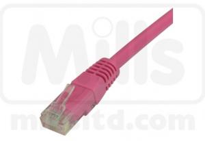 Patch cord Cat 6 UTP LSOH 0.5m (roz) Fusion 10buc.