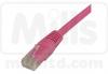 Patch cord cat 6 utp lsoh 2m (roz) fusion 10buc.