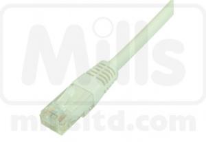 Patch cord Cat 6 UTP LSOH 0.5m (alb) Fusion 10buc.