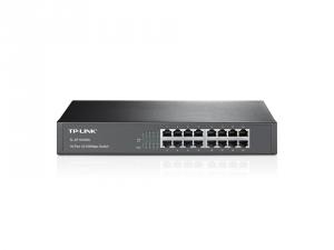 Switch TP-LINK 16 porturi 10/100Mbps, montabil in Rack TL-SF1016DS
