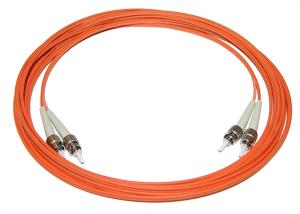 Patch cord ST/UPC la ST/UPC OM2 1m Duplex, Fibrefab