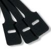 Cravate Velcro Mills, culoare neagra, latime 13mm, lungime 230mm (set 100 buc)