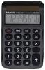 Calculator de birou Maul ECO MJ455, 8 digits, realizat din plastic reciclat, incarcare solara-negru