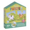 Puzzle creativ XXL, APLI, tema Animale, 5 piese