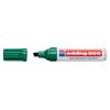 Marker permanent Edding 500, varf retezat, 2 - 7 mm, verde