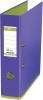 Biblioraft a4, plastifiat pp/pp, 80 mm, oxford mycolour - violet