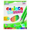 Creioane colorate carioca tita erasable, hexagonale,