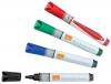 Marker NOBO, pentru table si flipcharturi din sticla, varf 3 mm, 4 buc/cutie, diverse culori