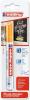 Marker edding 4095 cu creta lichida, varf 2-3 mm, orange, blister