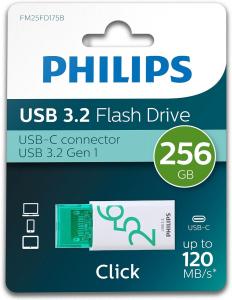 Memory stick USB-C 3.2 - 256GB PHILIPS Spring Green