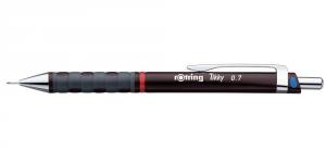 Creion mecanic Rotring Tikky III, mina 0.7 mm, bordo