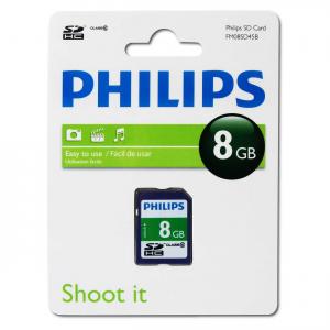 Card memorie SDHC, clasa 10, PHILIPS - 8GB