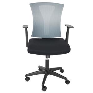 Scaun ergonomic Vector, stofa/mesh, gri