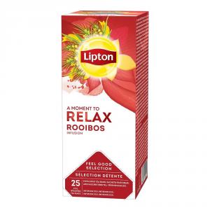 Ceai Lipton Classic, infuzie Frunze de Rooibos, 25 plicuri
