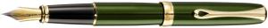 DIPLOMAT Excellence A2 - Evergreen Gold - stilou cu penita M, din otel inoxidabil