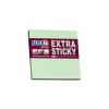 Notes autoadeziv extra-sticky 76 x 76mm, 90 file, stick"n - verde