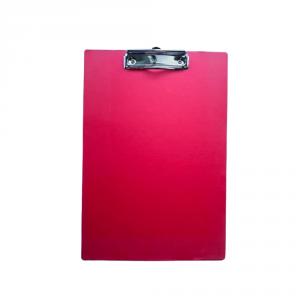 Clipboard simplu A4, din carton dur, MAUL Balance - rosu