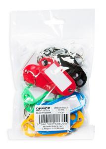 Etichete pentru chei, 20/set, Office Products - culori asortate