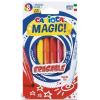 Carioca erasable, varf gros - 6mm, 7 culori+1 erasable marker/cutie, CARIOCA Magic Erasable