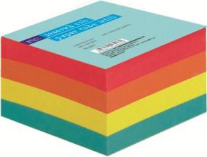 Rezerva cub de hartie color RTC, 90 x 90 mm, 80 g/mp, 500 file