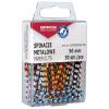 Agrafe colorate 50 mm, 30/cutie, Office Products Zebra - asortate