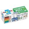 Carioca coloring roll mini, 10 x 85 cm/rola, hartie autoadeziva -
