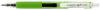 Pix cu gel PENAC Inketti, rubber grip, 0.5mm, corp verde lime transparent - scriere verde lime