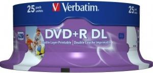 DVD+R Verbatim Double Layer Wide Inkjet Printable