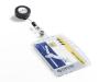 Suport card acces durable acrylic, 10 buc/cutie