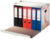Container arhivare ESSELTE Standard, bibliorafturi, deschidere laterala