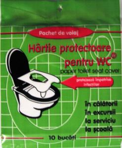 Hartie protectoare pentru WC - pachet voiaj