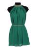 Rochie verde strasuri 6g1078AV