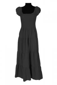 Rochie Neagra Bumbac 2515