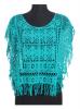 Bluza turcoaz macrame 105t