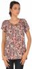 Bluza alba cu imprimeu paisley 8852a