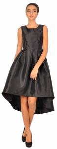 Rochie de ocazie neagra model clos W2083N