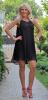 Rochie neagra scurta plisata K921N