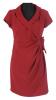 Rochie stramta pe corp bordo 265989