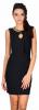 Rochie de ocazie neagra cu