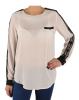 Bluza voal alba 8145