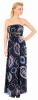 Rochie lunga bleumarin 358bl