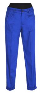 Pantaloni clasici femei albastri 4090AB