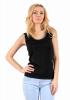 Bluza neagra cu spatele gol h313n