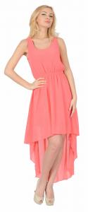 Rochie roz cu trena 303R