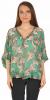 Bluza verde cu fermoar 504l