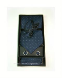 Cadou Set Cravata Bleumarin