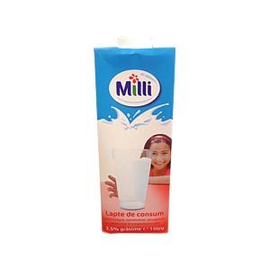 Lapte proaspat Milli 3,5% grasime 1l.