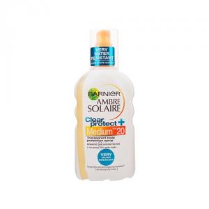 Spray protectie Garnier Ambre Solaire Clear Protect FP20 200 ml.